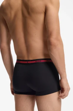 Dreierpack Boxershorts aus Stretch-Baumwolle mit Logo-Bund
