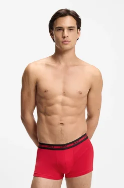 Dreierpack Boxershorts aus Stretch-Baumwolle mit Logo-Bund
