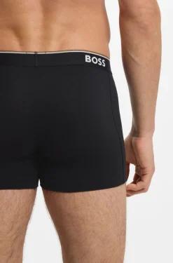 Dreierpack eng anliegende Boxershorts aus Stretch-Baumwolle