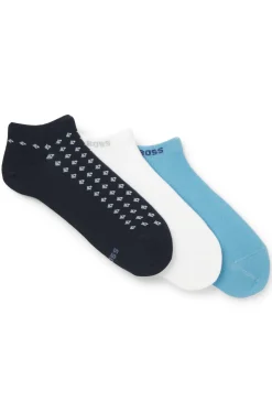 Dreierpack knöchellange Socken