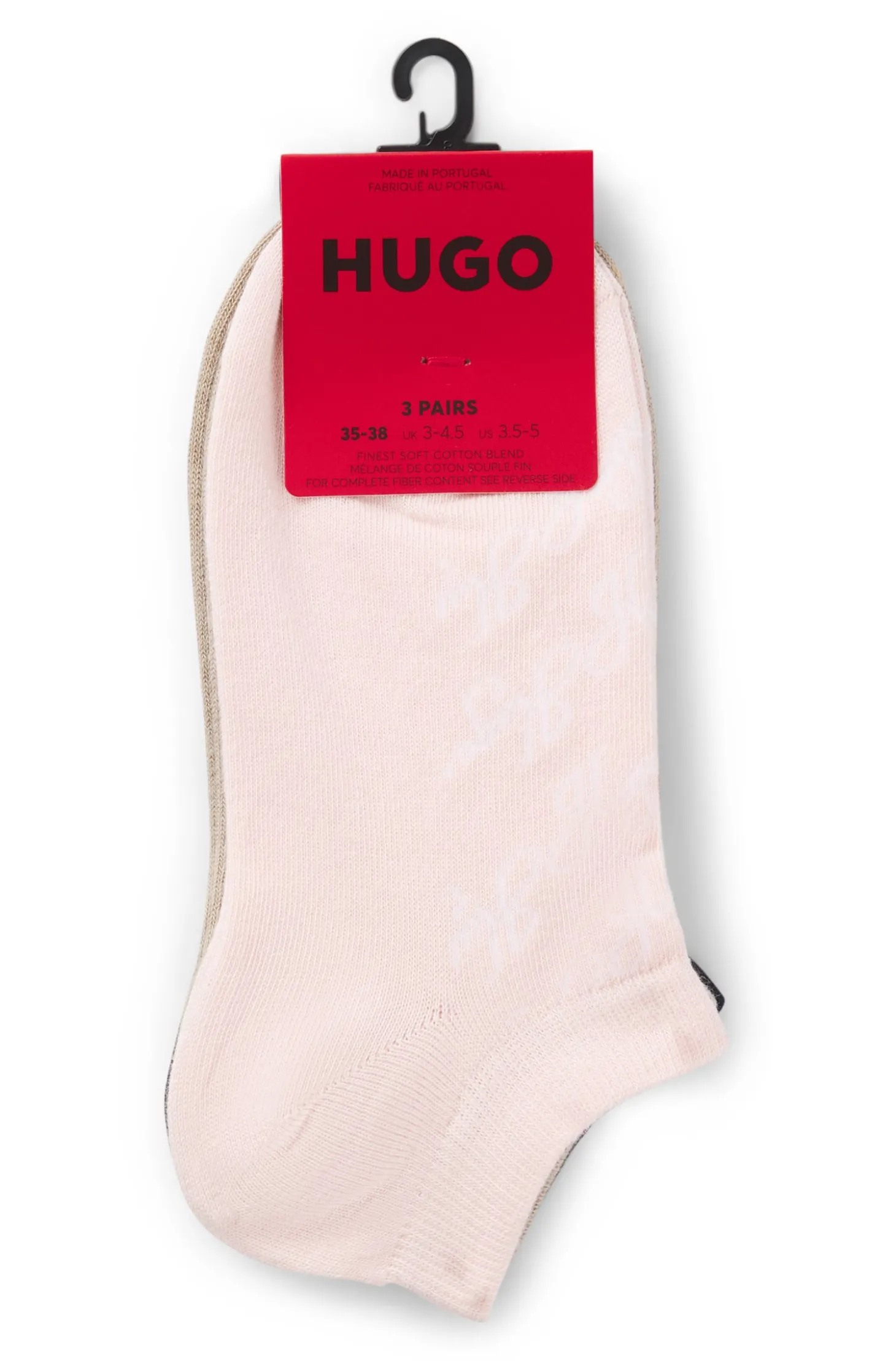 Dreierpack knöchellange Socken