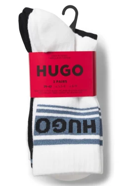 Dreierpack kurze Socken mit Logo