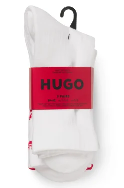 Dreierpack kurze Socken mit Split-Logos