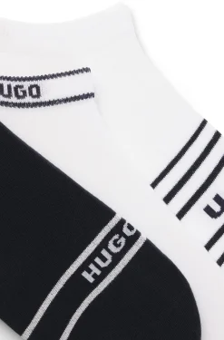 Dreierpack Sneakers-Socken mit Streifen-Details