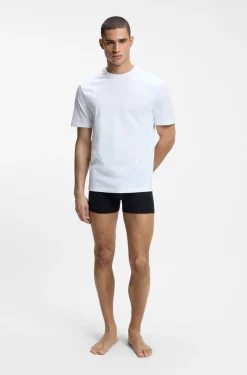 Dreierpack T-Shirts aus Baumwolle mit Rundhalsausschnitt
