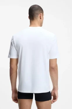 Dreierpack T-Shirts aus Baumwolle mit Rundhalsausschnitt