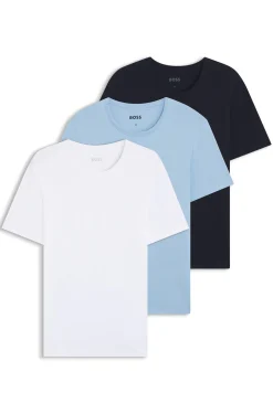 Dreierpack T-Shirts aus Baumwolle