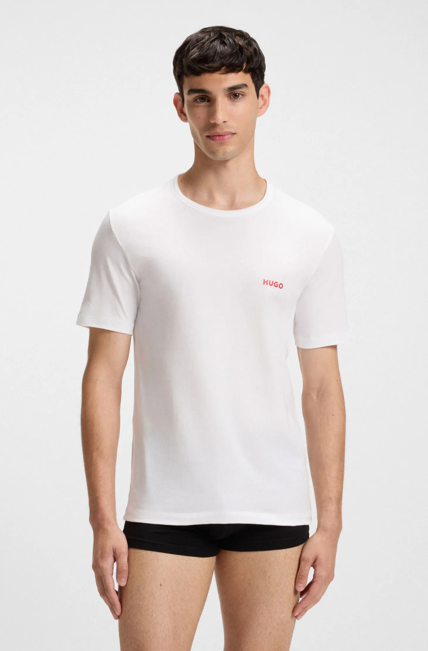 Dreierpack T-Shirts aus Baumwolle