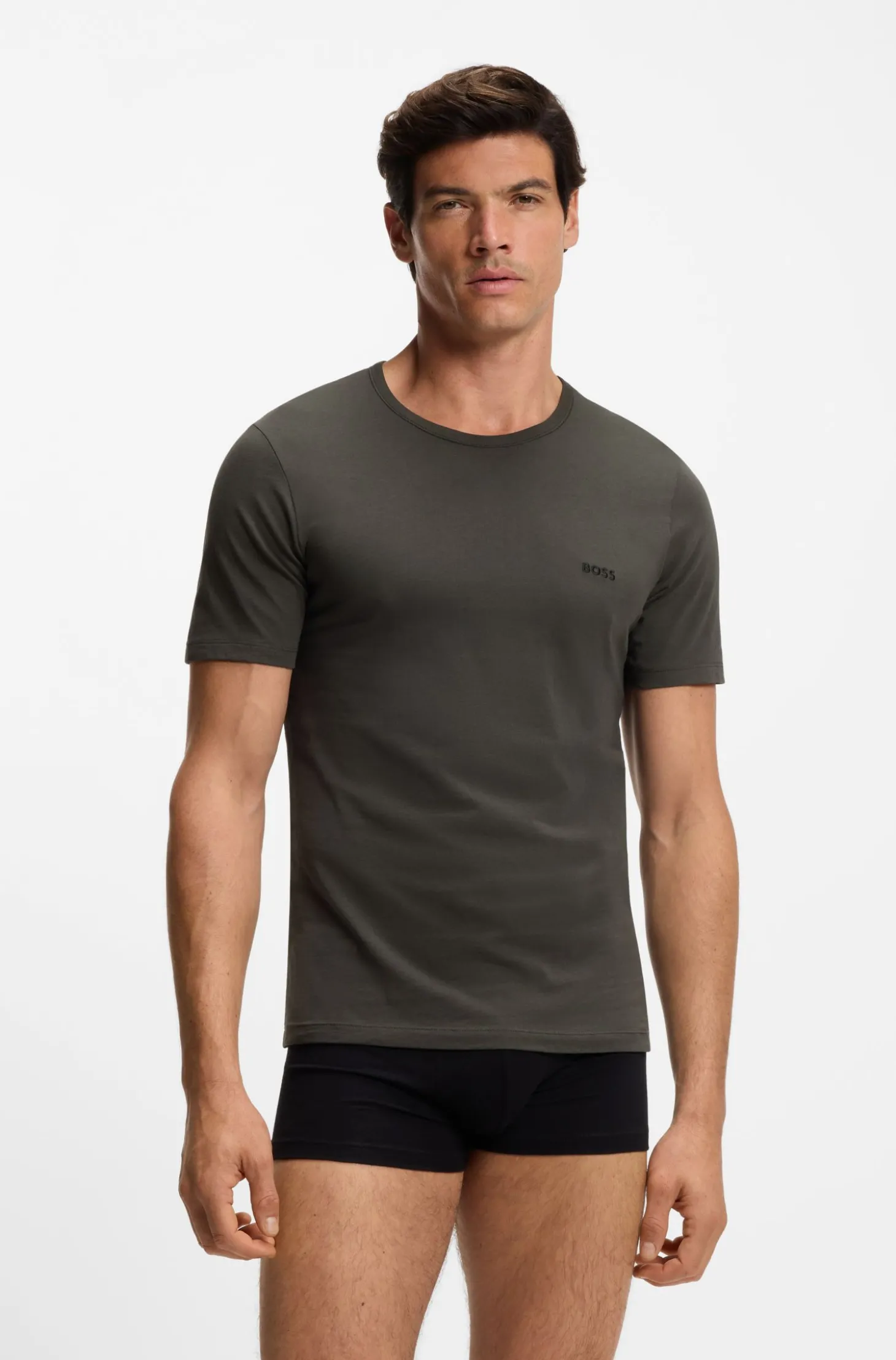 Dreierpack T-Shirts aus Baumwolle
