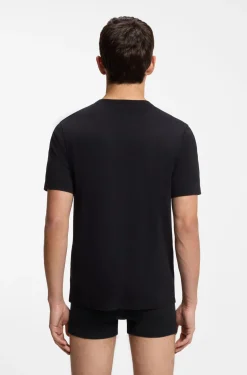 Dreierpack T-Shirts aus Baumwolle mit Logo-Print