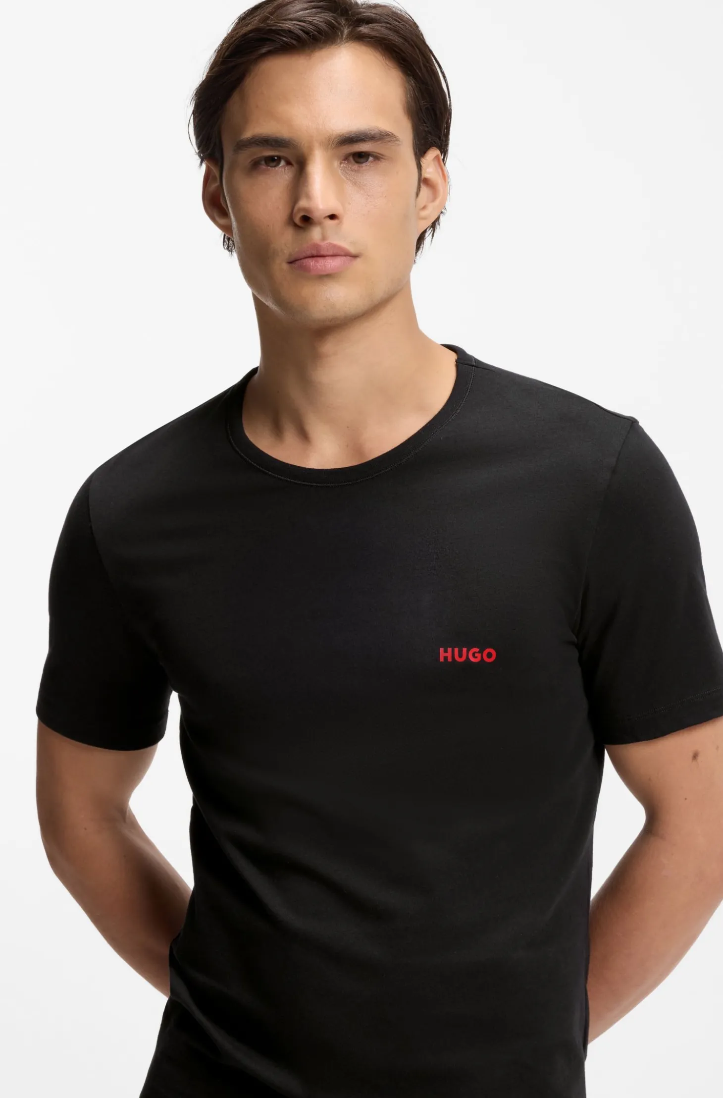 Dreierpack T-Shirts aus Baumwolle