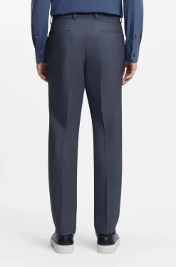Dreiteiliger Slim-Fit Anzug mit Weste mit Reißverschluss