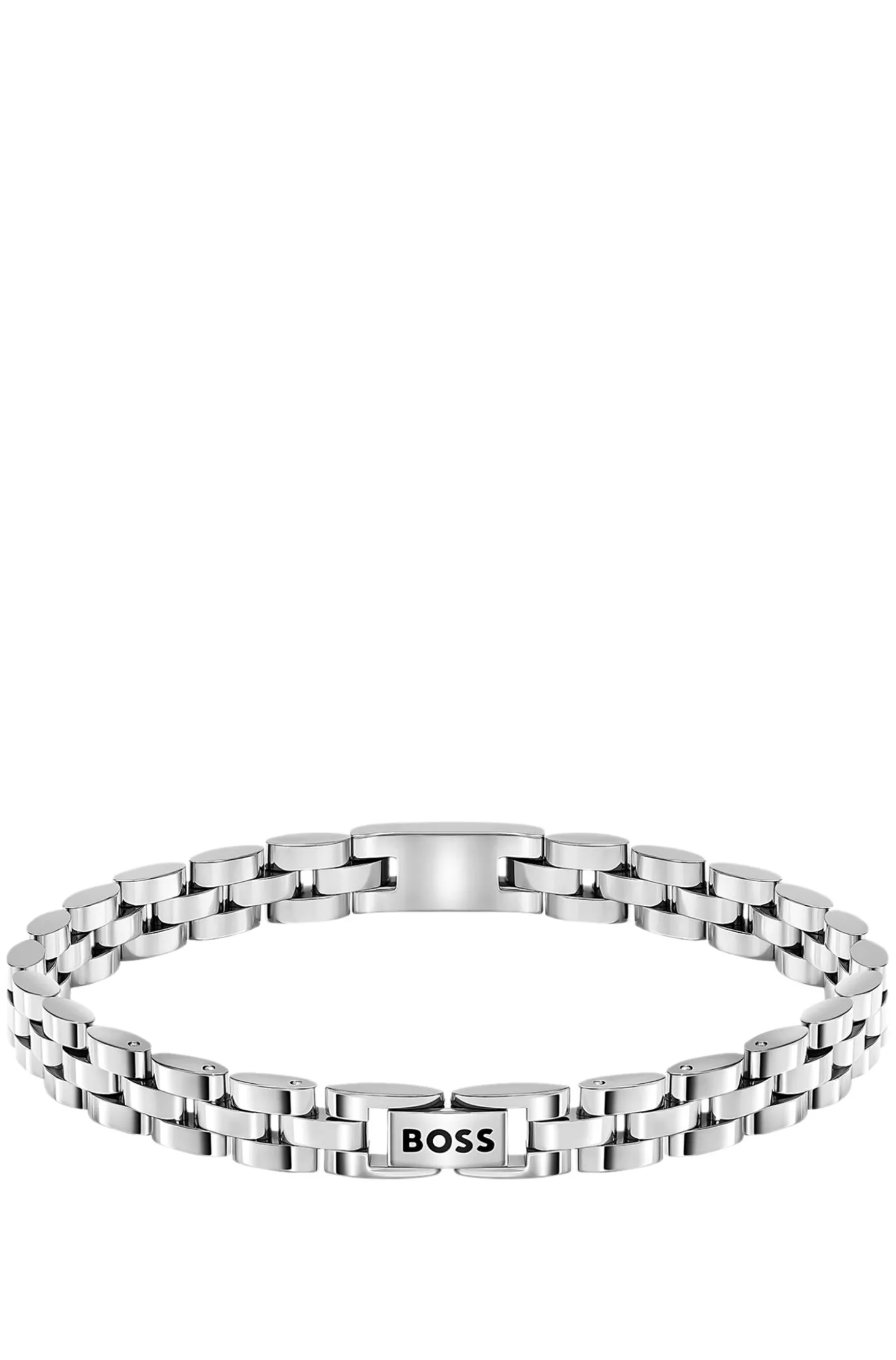 Edelstahlarmband mit Double-B-Monogramm