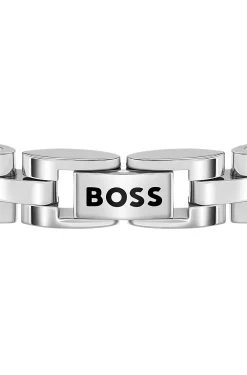 Edelstahlarmband mit Double-B-Monogramm