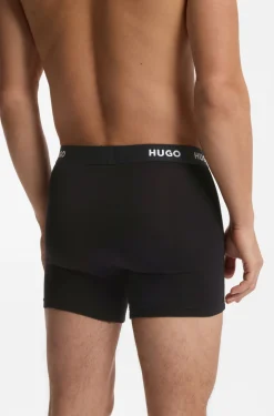 Eng anliegende Boxershorts aus Stretch-Baumwolle im Dreierpack