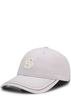 Equestrian-Cap aus Baumwolle mit Double-B-Monogramm
