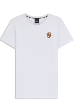 Equestrian T-Shirt aus Stretch-Baumwolle mit Double-B-Monogramm