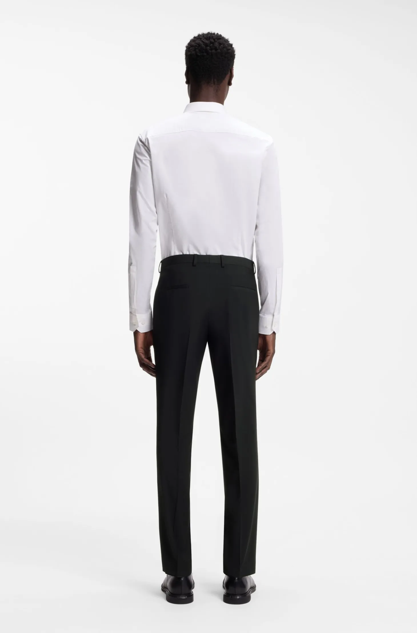 Extra Slim-Fit Hose aus Woll-Mix