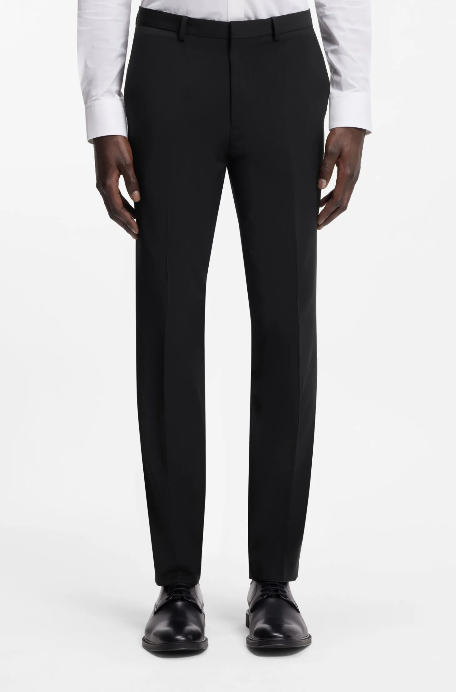 Extra Slim-Fit Hose aus Woll-Mix