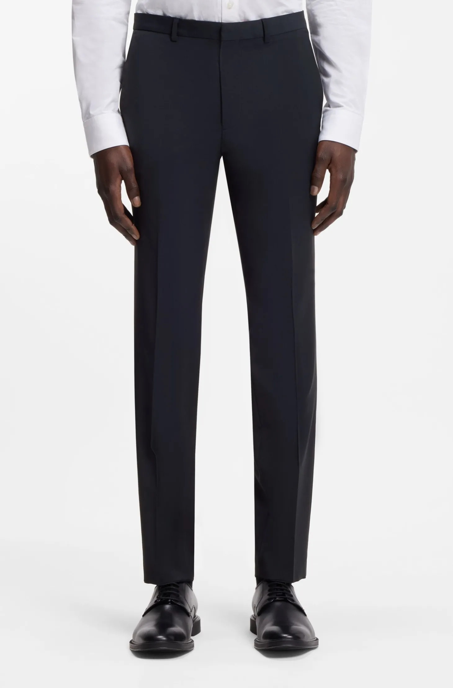 Extra Slim-Fit Hose aus Woll-Mix