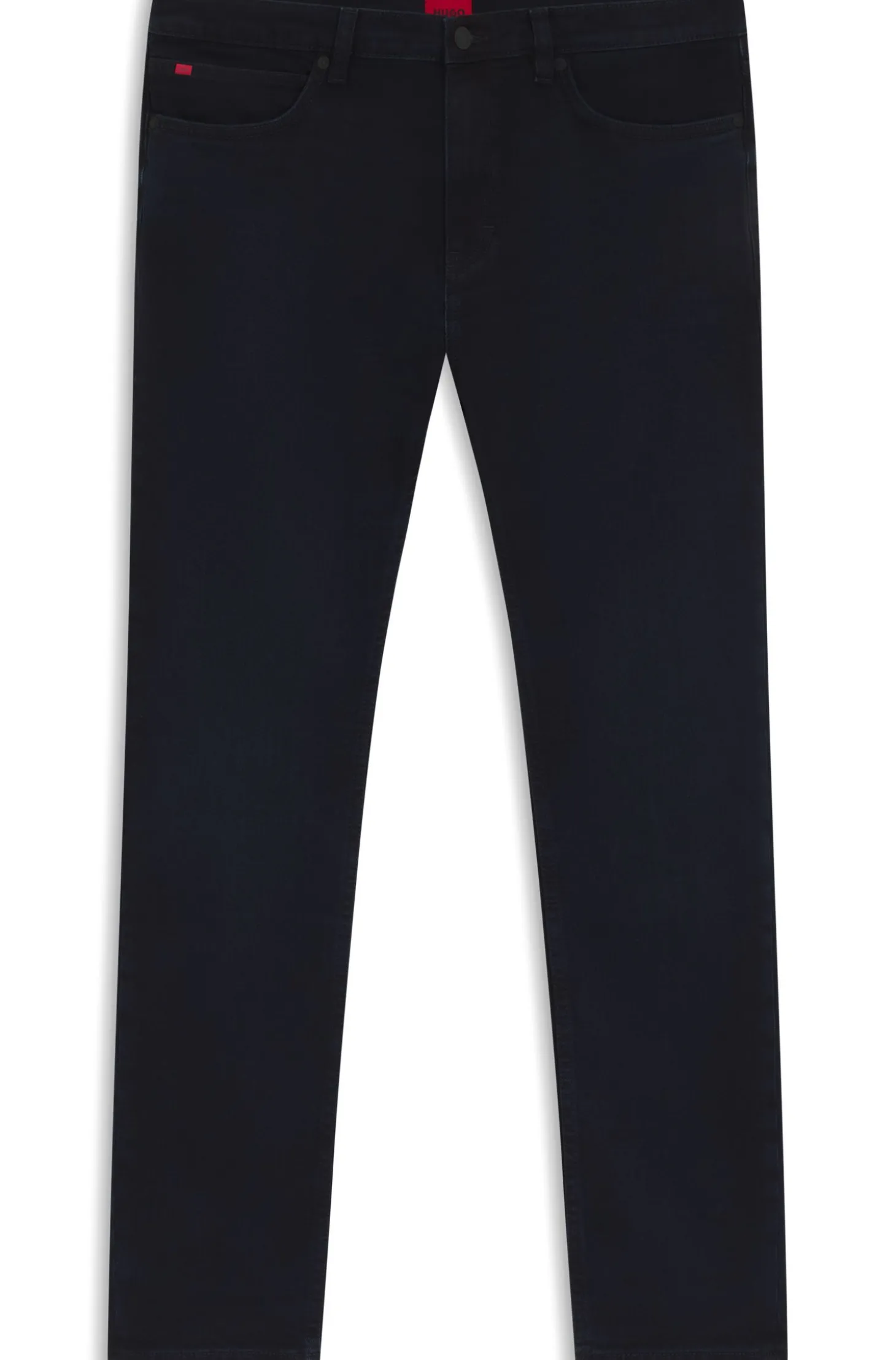 Extra Slim-Fit Jeans aus schwarzblauem Denim