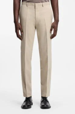 Extra Slim-Fit Popeline-Anzug aus Woll-Mix