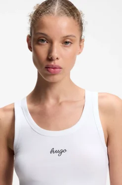 Extra Slim-Fit Tanktop mit Logo-Print