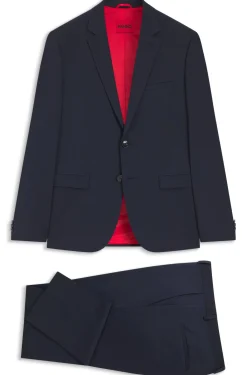 Extra Slim-Fit Zweiteiler aus Woll-Mix