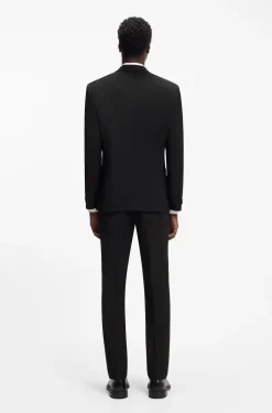 Extra Slim-Fit Zweiteiler aus Woll-Mix