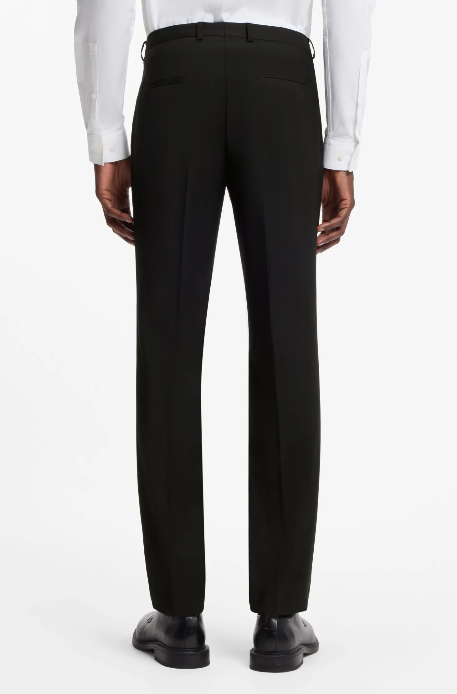 Extra Slim-Fit Zweiteiler aus Woll-Mix