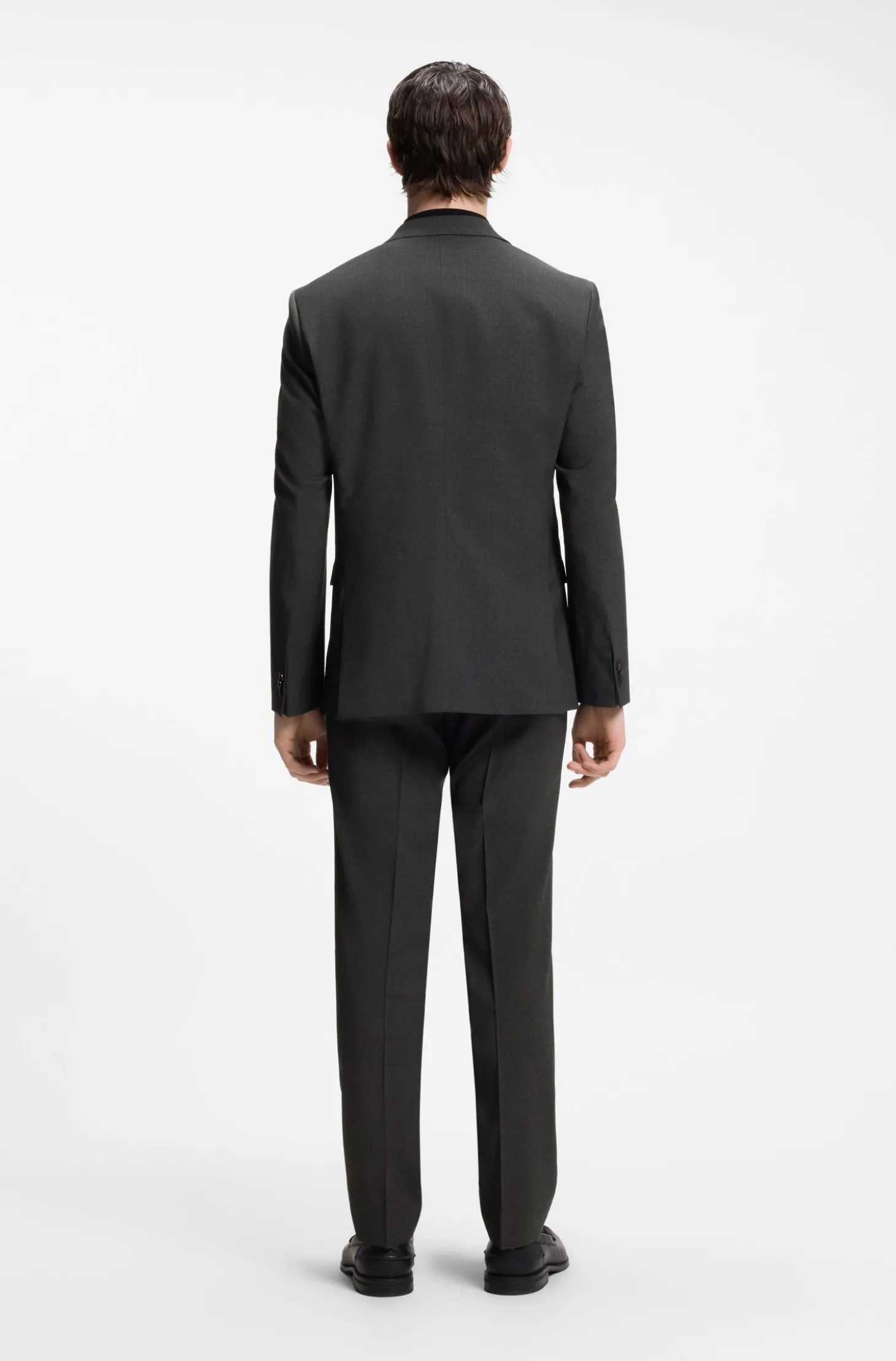 Extra Slim-Fit Zweiteiler aus Woll-Mix