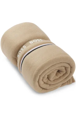 Fleece-Überwurf mit Signature-Streifen-Band