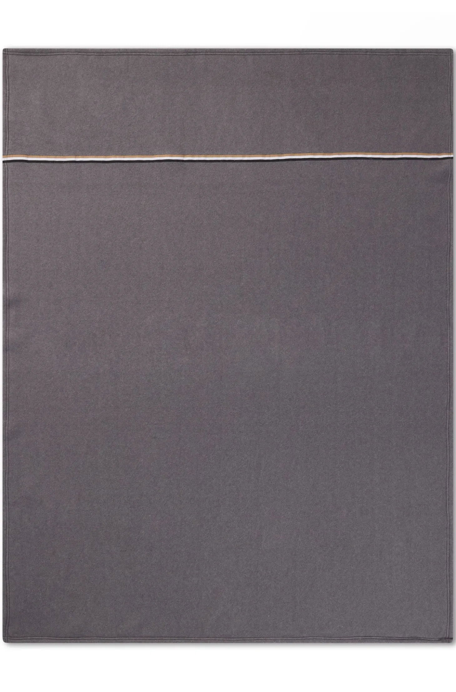Fleece-Überwurf mit Signature-Streifen-Band