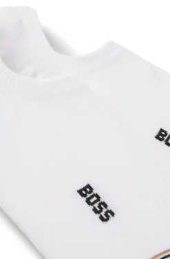 Füßlinge aus elastischem Baumwoll-Mix im Zweierpack