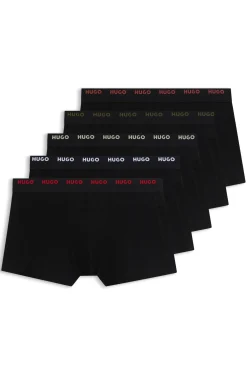 Fünferpack Boxershorts aus Stretch-Baumwolle