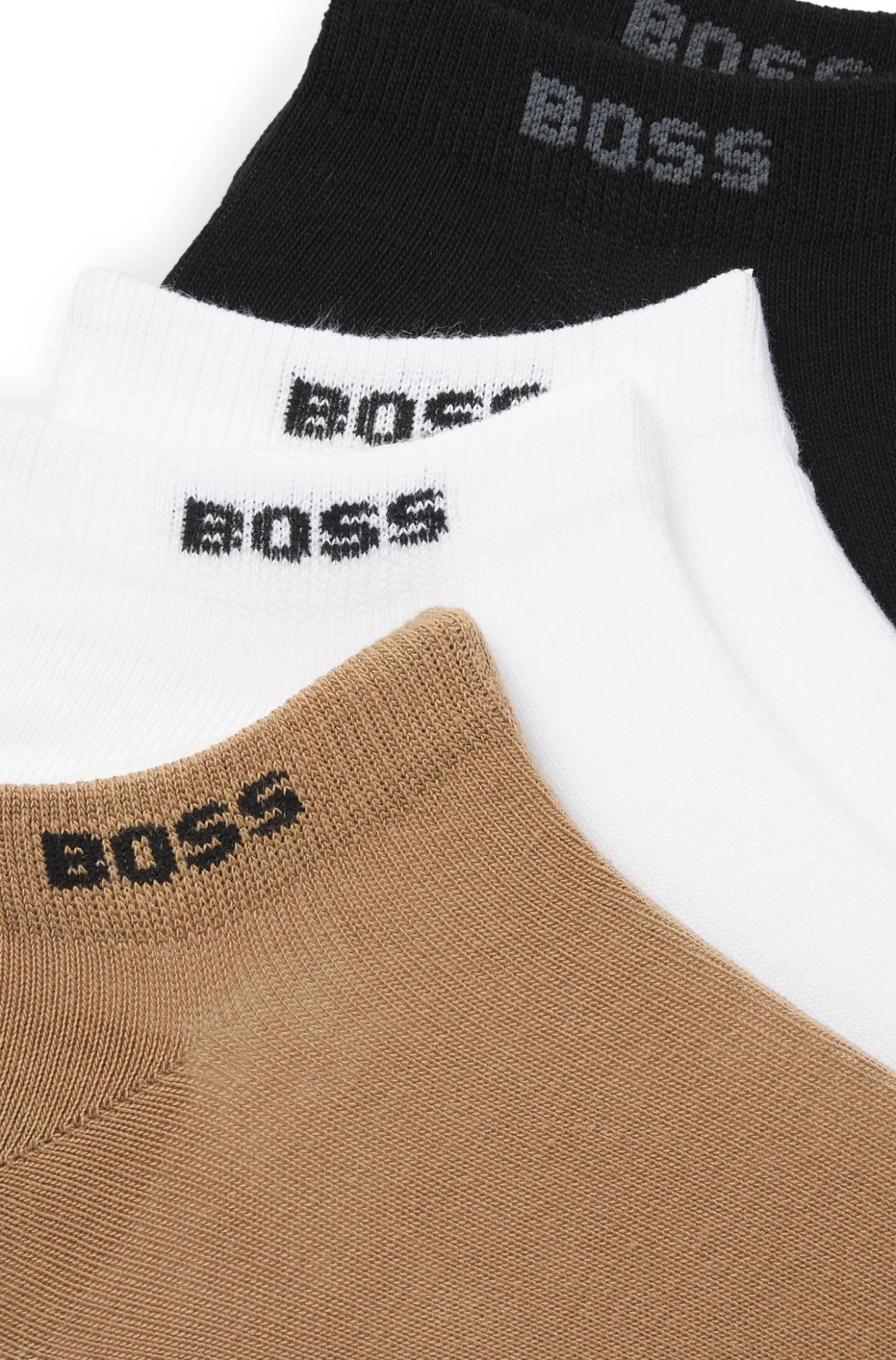 Fünferpack Sneakers-Socken aus Baumwoll-Mix mit Branding
