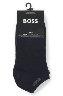 Fünferpack Sneakers-Socken aus Baumwoll-Mix mit Branding