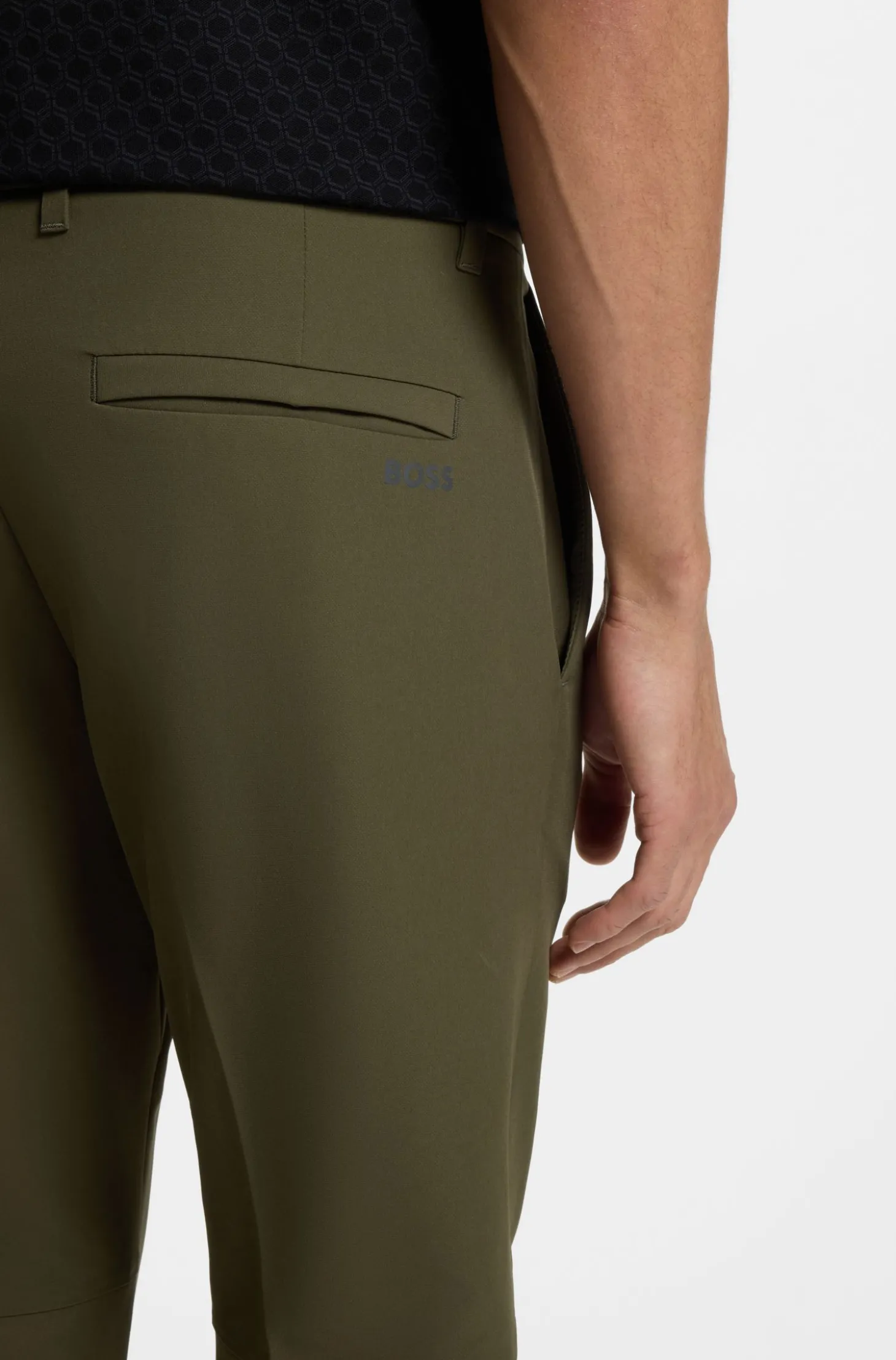 Funktionelle Slim-Fit Hose mit Vier-Wege-Stretch
