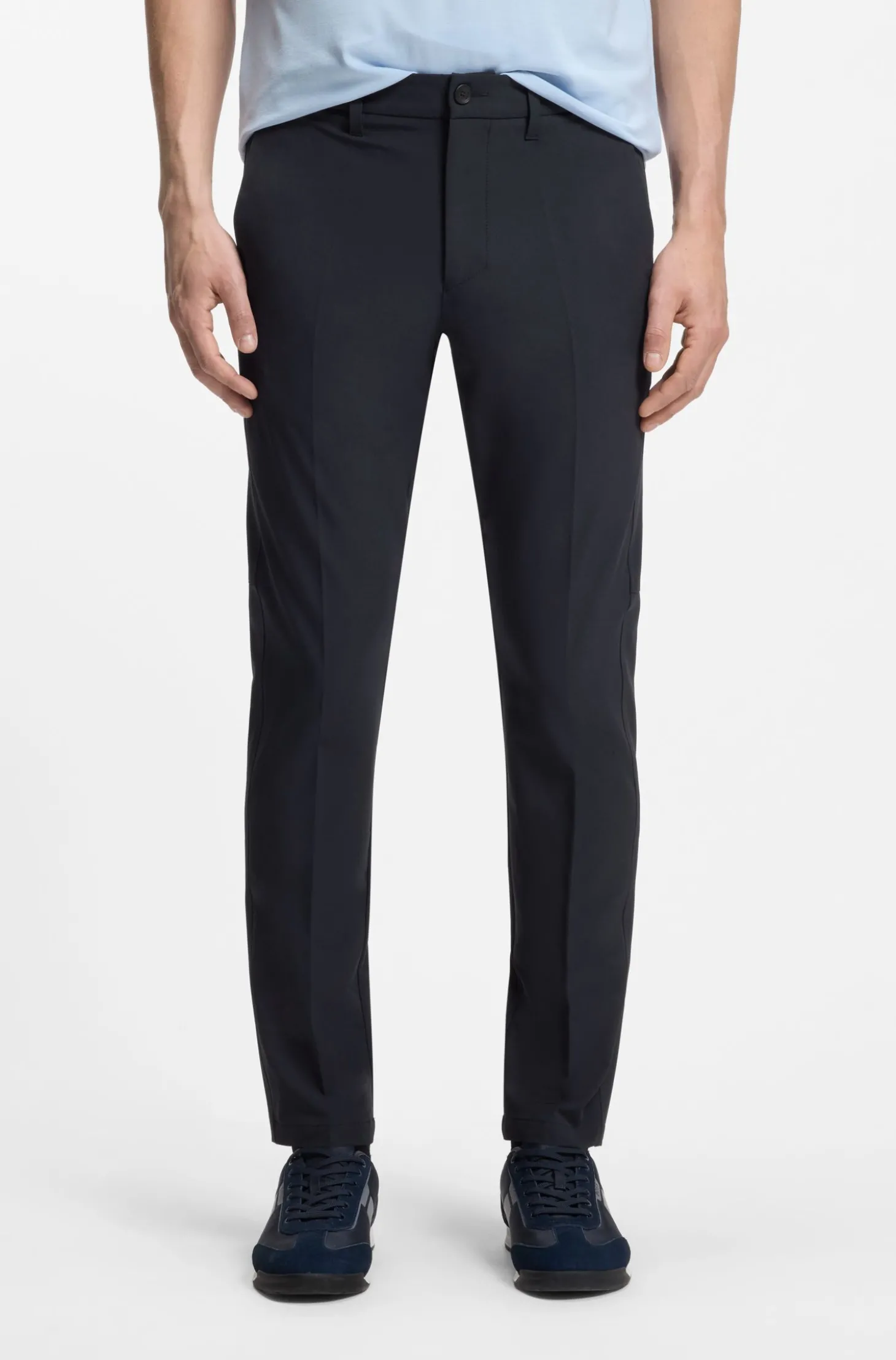 Funktionelle Slim-Fit Hose mit Vier-Wege-Stretch