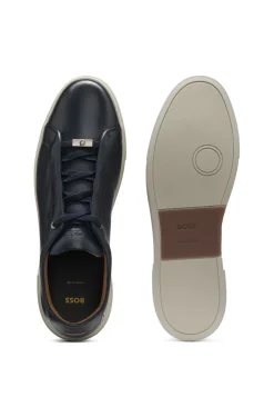 Gary Sneakers aus gebürstetem Leder