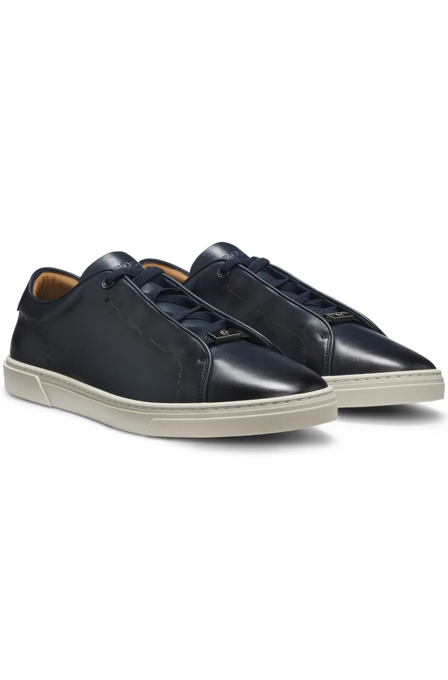 Gary Sneakers aus gebürstetem Leder
