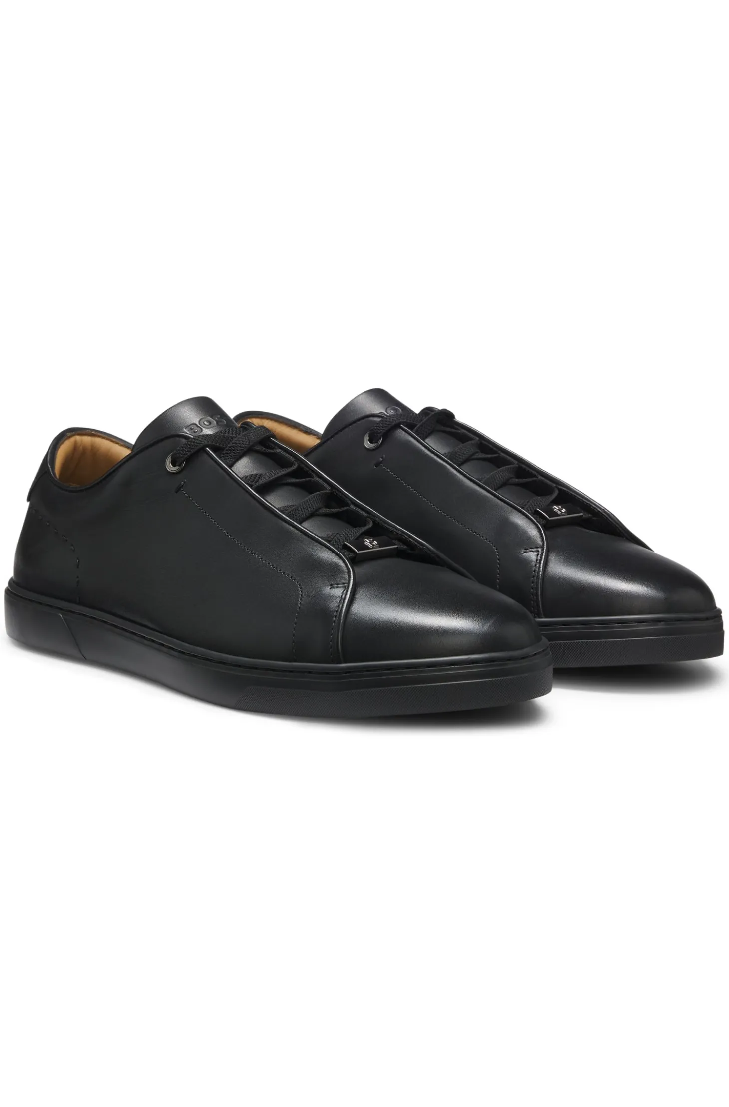 Gary Sneakers aus gebürstetem Leder