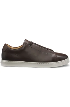 Gary Sneakers aus gebürstetem Leder