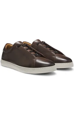 Gary Sneakers aus gebürstetem Leder