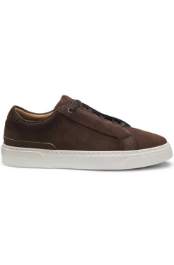 Gary Sneakers aus Veloursleder mit elastischem Schnürsystem