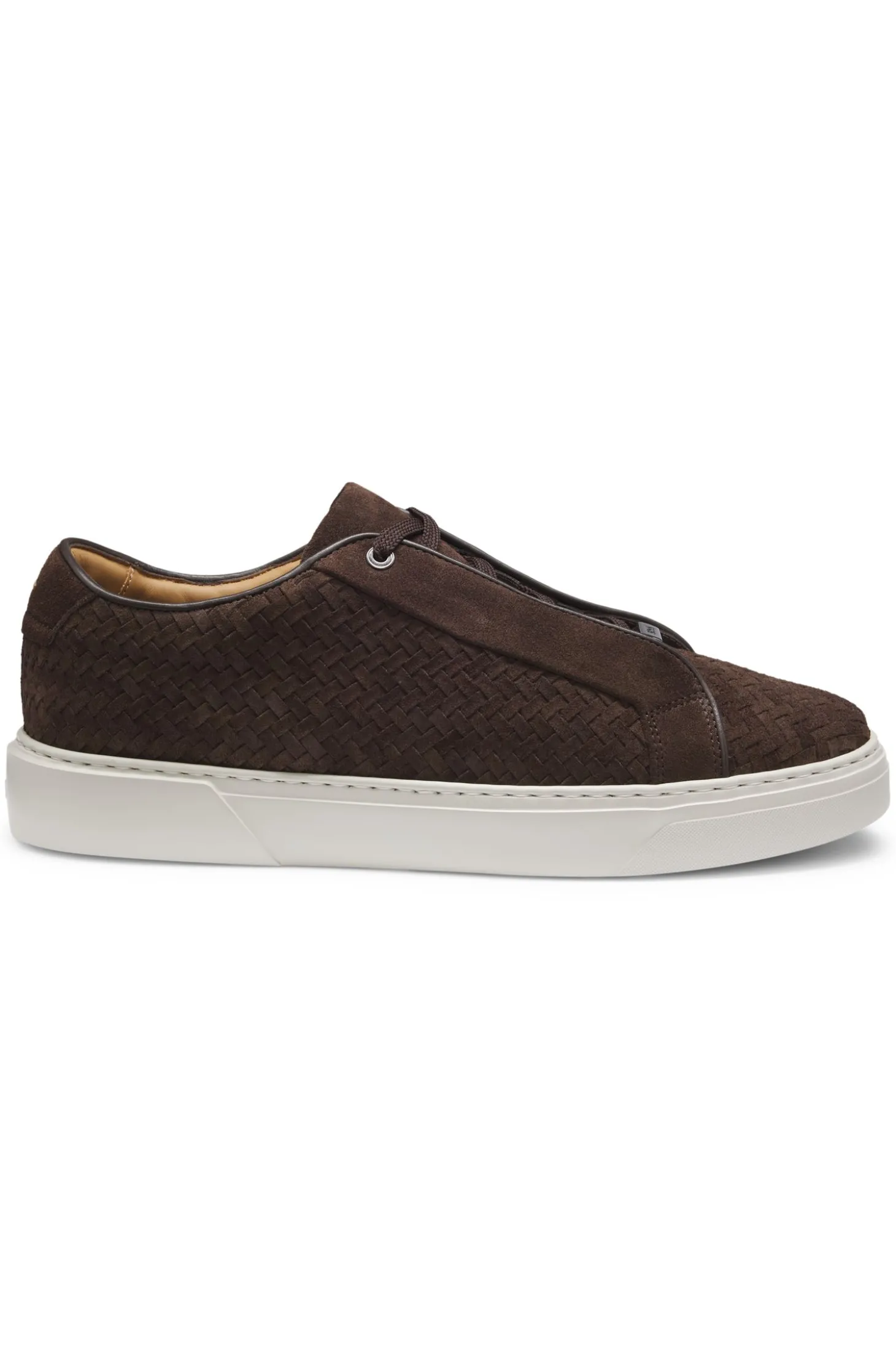 Gary Sneakers mit gewebten Veloursleder-Obermaterial