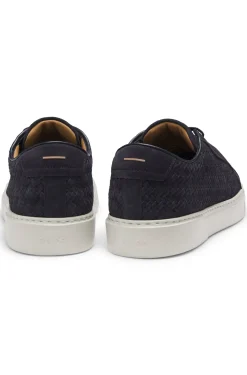 Gary Sneakers mit gewebten Veloursleder-Obermaterial