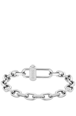 Geflochtenes Armband mit magnetischem Logo-Verschluss