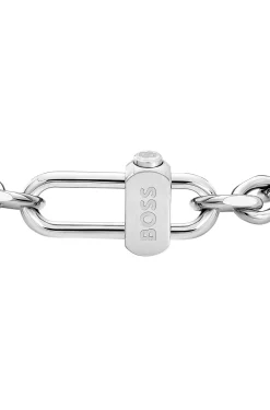 Geflochtenes Armband mit magnetischem Logo-Verschluss