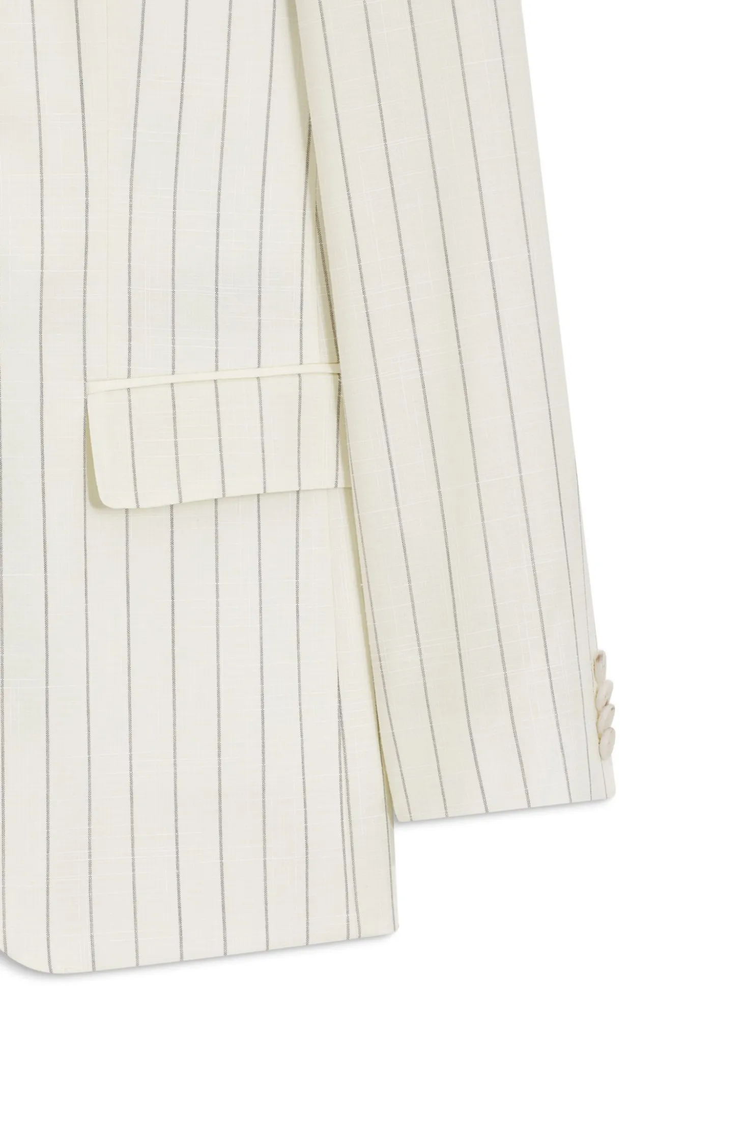 Gestreifter Slim-Fit Zweiteiler